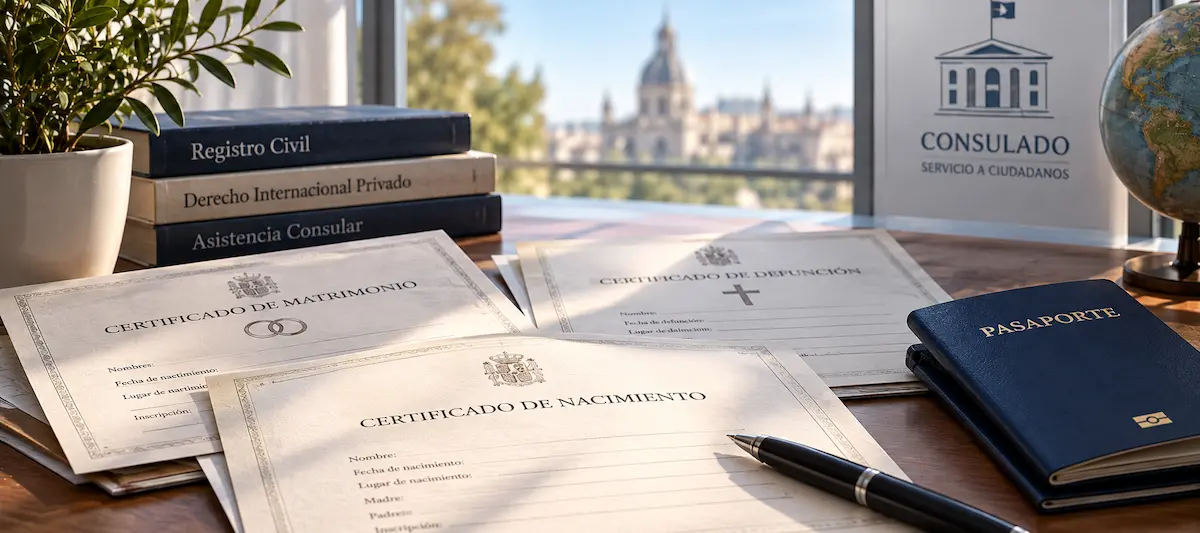 Registro civil y documentación familiar