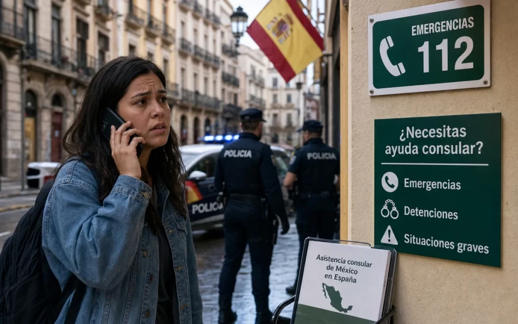 Asistencia consular de México en España: emergencias, detenciones y situaciones graves