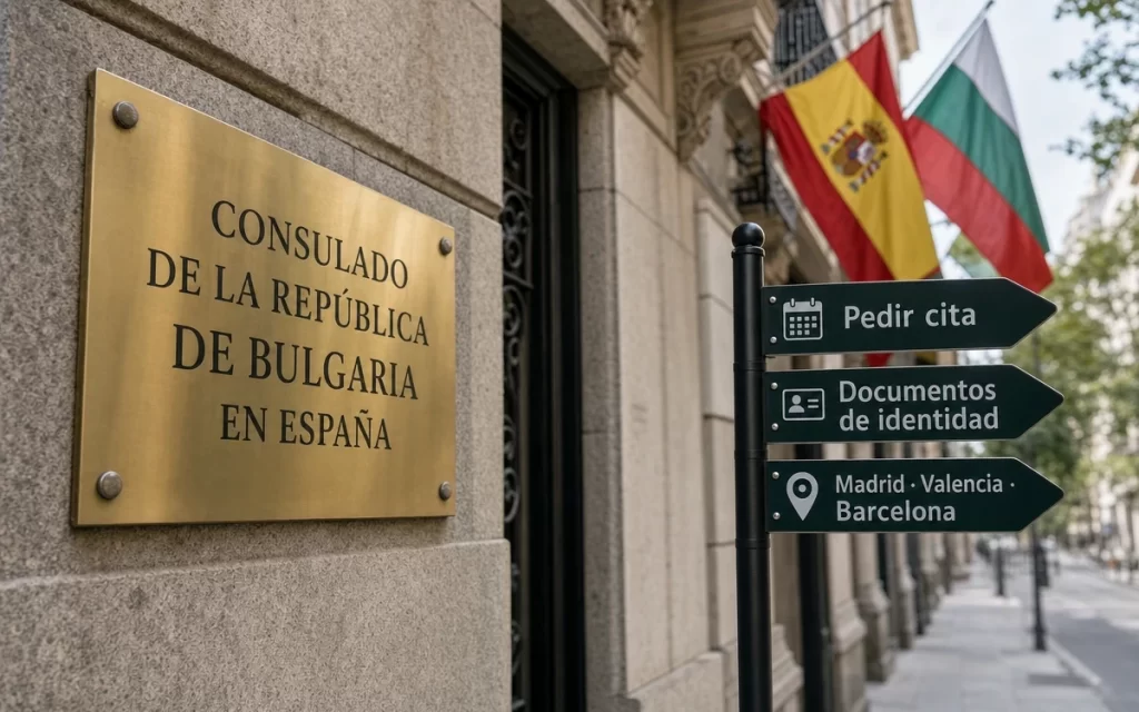 Cómo pedir cita en el consulado de Bulgaria en España