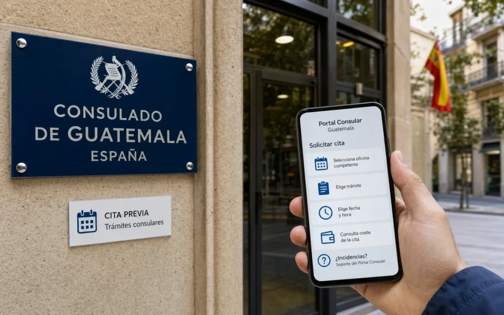 Cómo pedir cita en el consulado de Guatemala en España