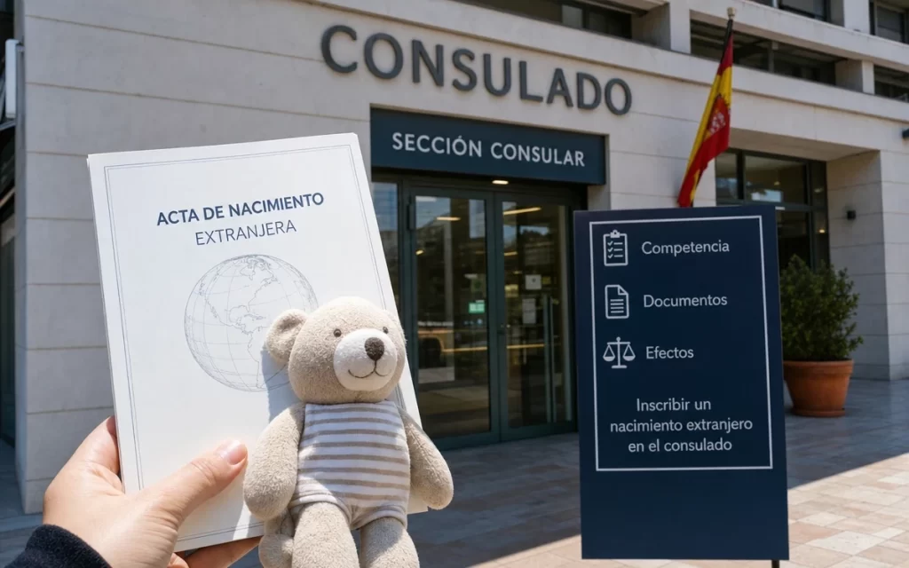 Cómo inscribir en el consulado un nacimiento ocurrido en el extranjero
