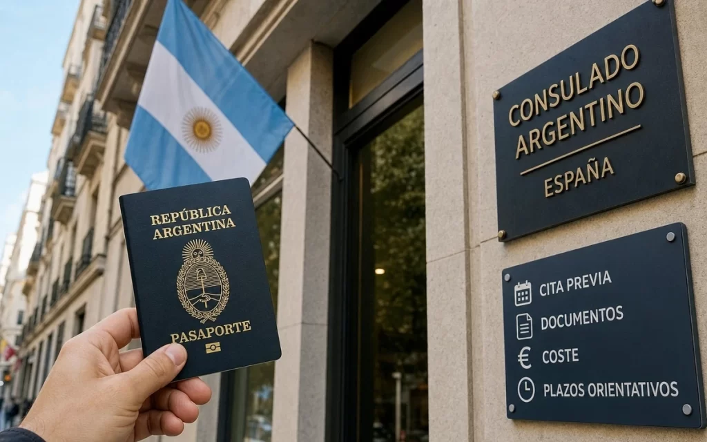 Pasaporte argentino en España: cómo tramitarlo en el consulado competente