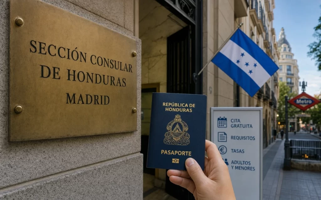 Pasaporte hondureño en España: cómo tramitarlo en el consulado competente