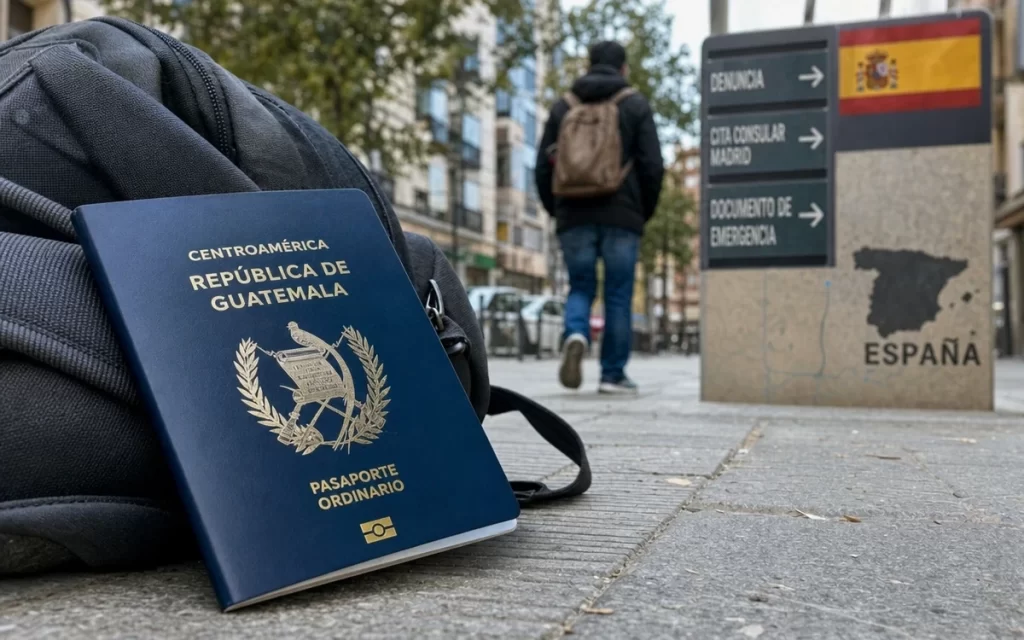 Qué hacer si pierdes o te roban el pasaporte guatemalteco en España