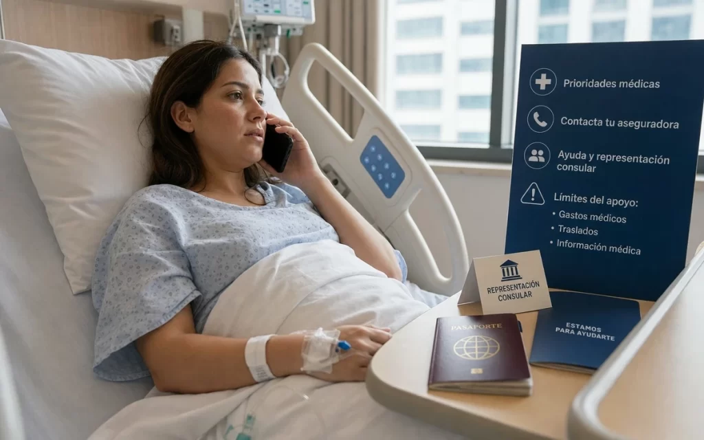 Qué hacer si estás hospitalizado en el extranjero y necesitas ayuda consular