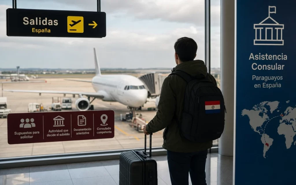 Repatriación consular de paraguayos desde España: cuándo puede solicitarse